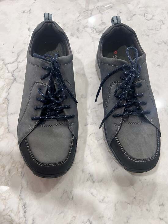 Clarks Shoes - Clarks Unstructured WaveWalk Waterproof Leather Hiking Walking Shoes Size 8.5 W